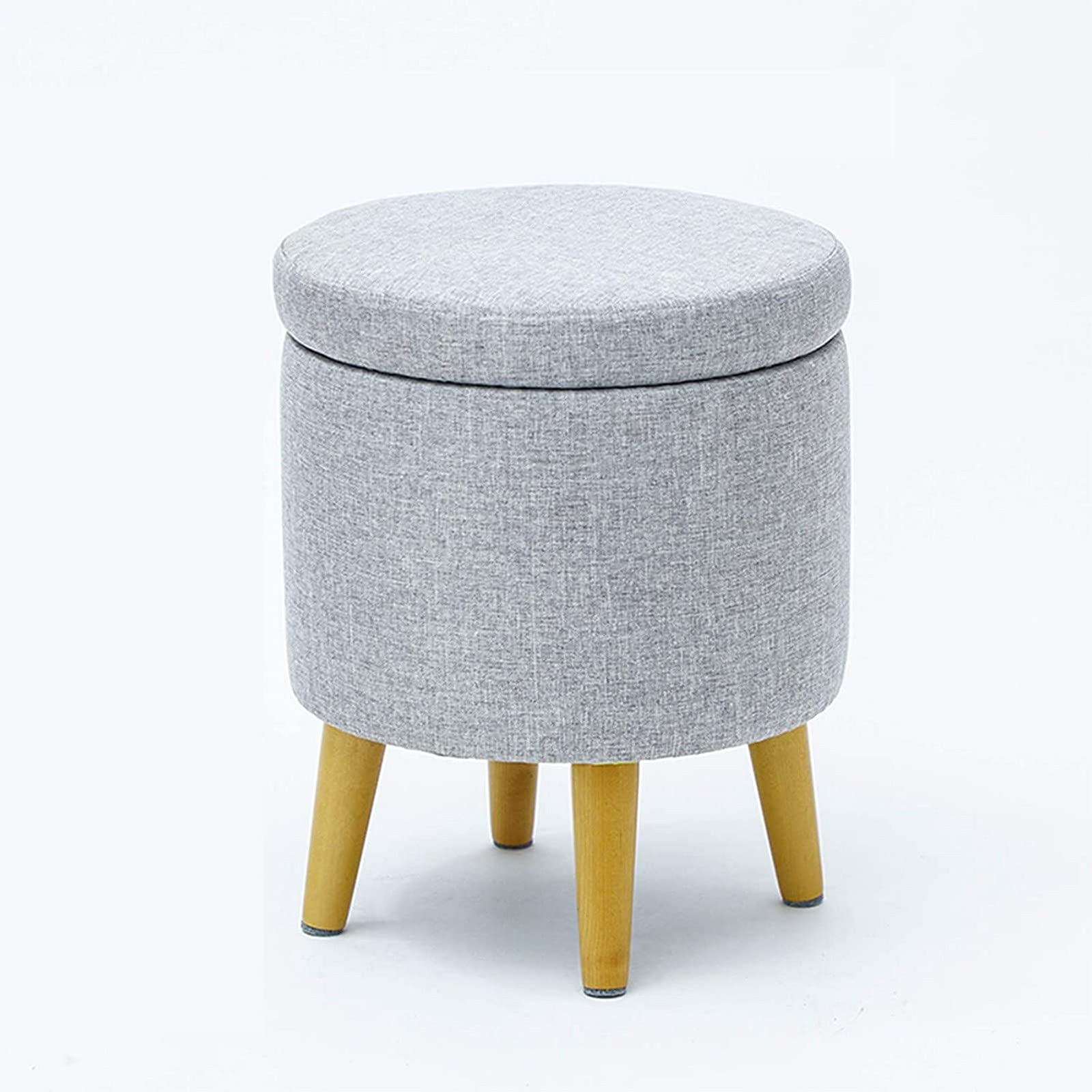 Repose-Pieds et Banc de Rangement en Lin pour une Chambre à Coucher Épurée et un Salon Cosy GR