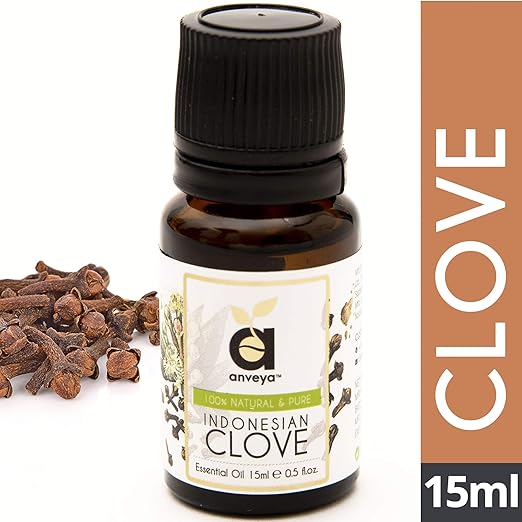 Buy Anveya Indonesian Clove Essential Oil, 100 Natural, Pure