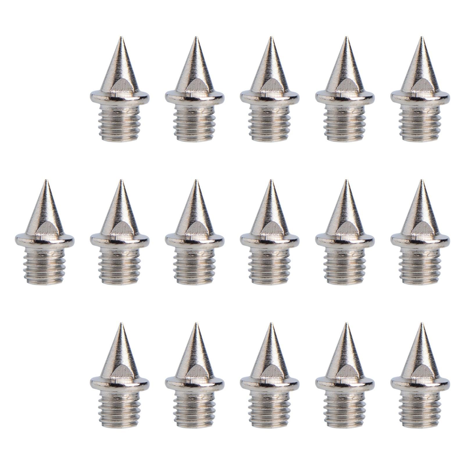 BNF® 16 Pieces Replacement Spikes for Track Shoes 7 mm for Short Distance Running Silver Sharp Nails|Sporting Goods | Outdoor Sports | Track & Field|16 Track Spikes-image-46