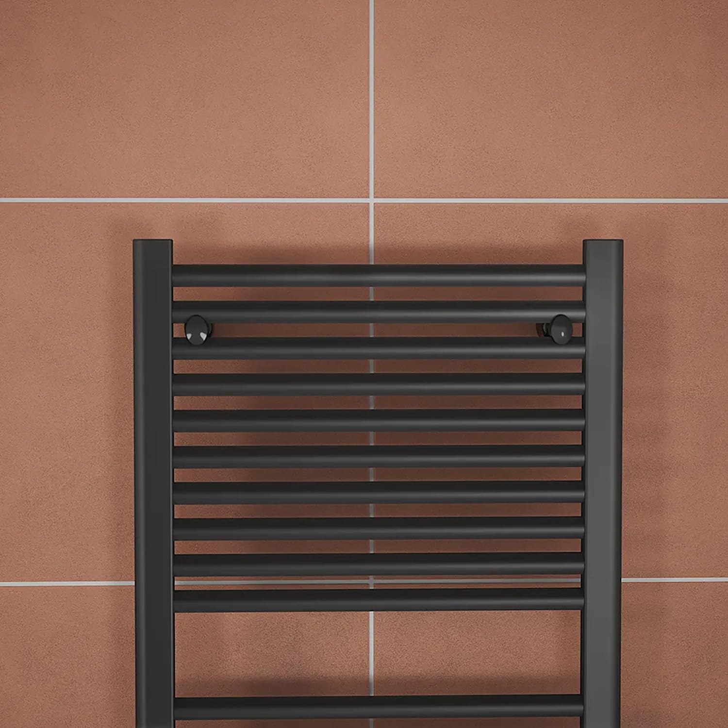 Parama Termoarredo scaldasalviette Idraulico 1800x500 Nero Opaco interasse 450 | Antares