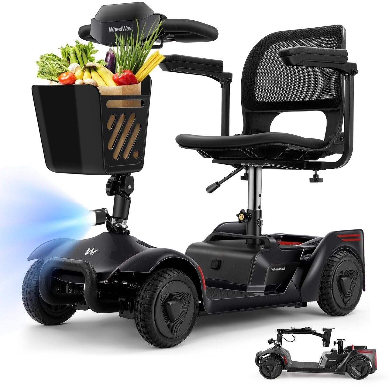 WheelWavi NFC Black Scooter