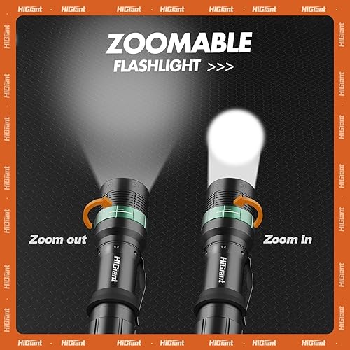 Miniatura 2 de HiGiant Paquete de cuatro varitas de tráfico de 11 pulgadas, linterna LED de tráfico con tres modos intermitentes, bastón de control de señal