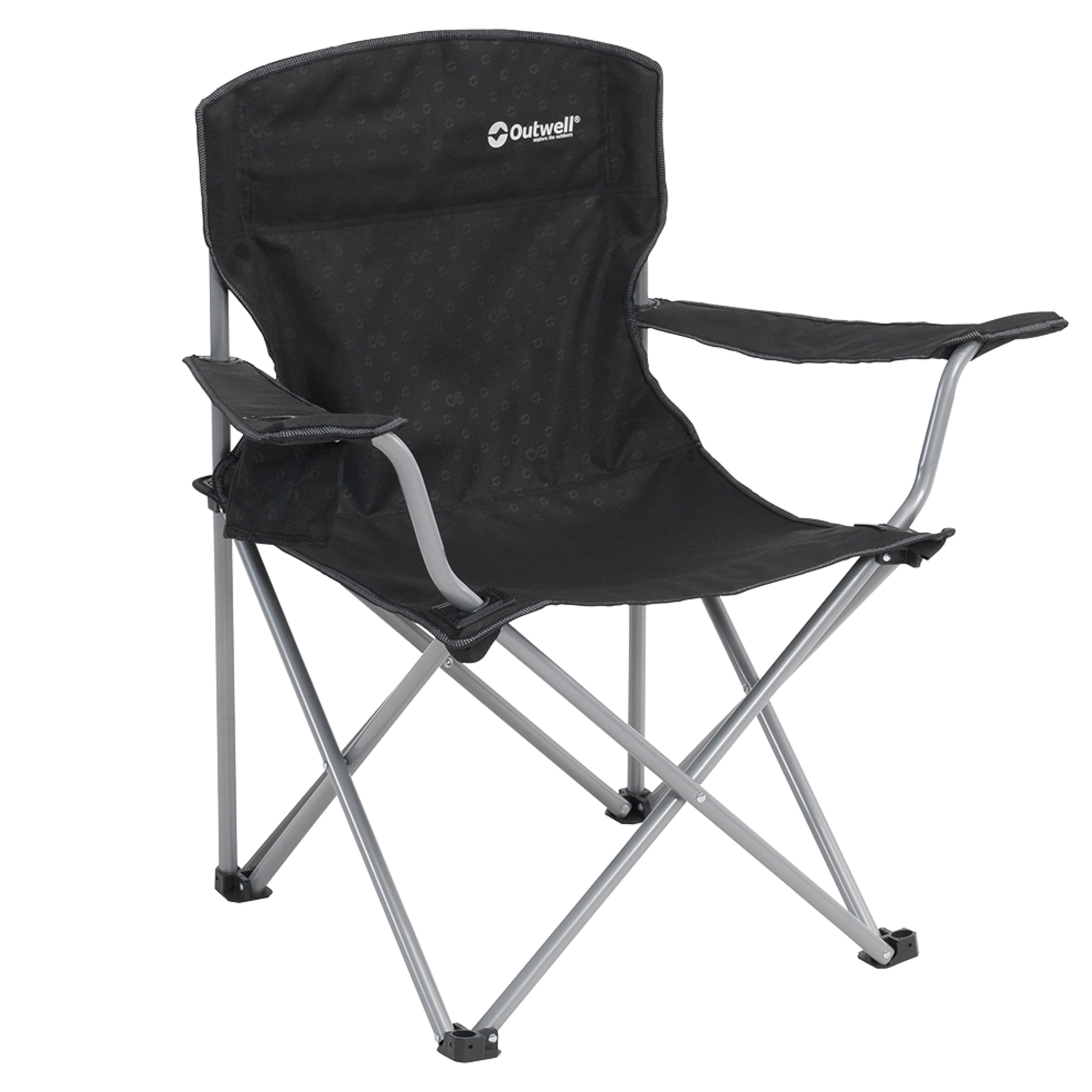 Outwell 470048 Catamarca Campingstuhl mit einer Tragkraft von 150 Kg, XL,  Schwarz : Amazon.de: Sport & Freizeit