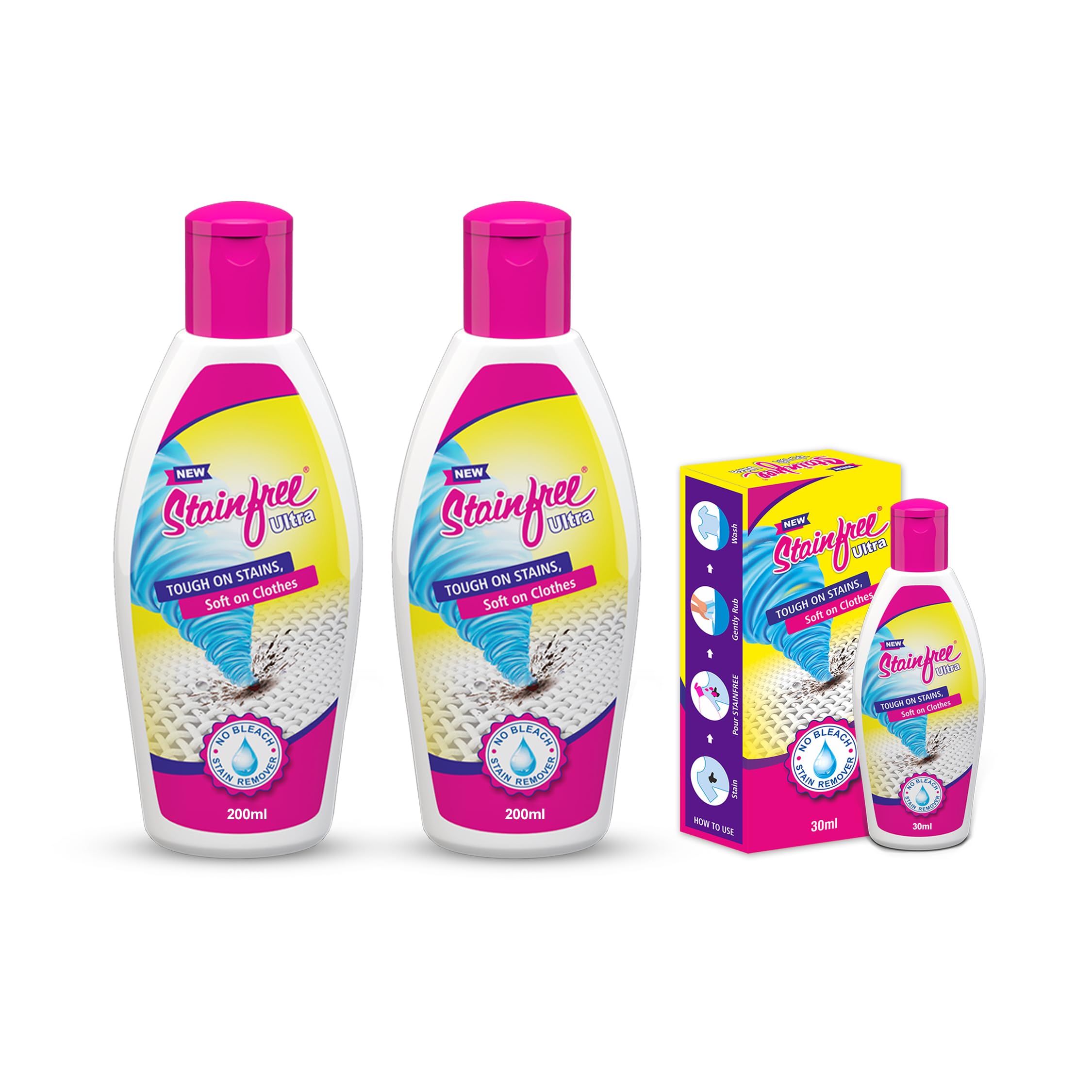 Stainfree Ultra Instant Stain Remover 200ml, Pack of 2 - get Stainfree Ultra 30ml Free (B09HV4CT2C) Amazon Price History, Amazon Price Tracker