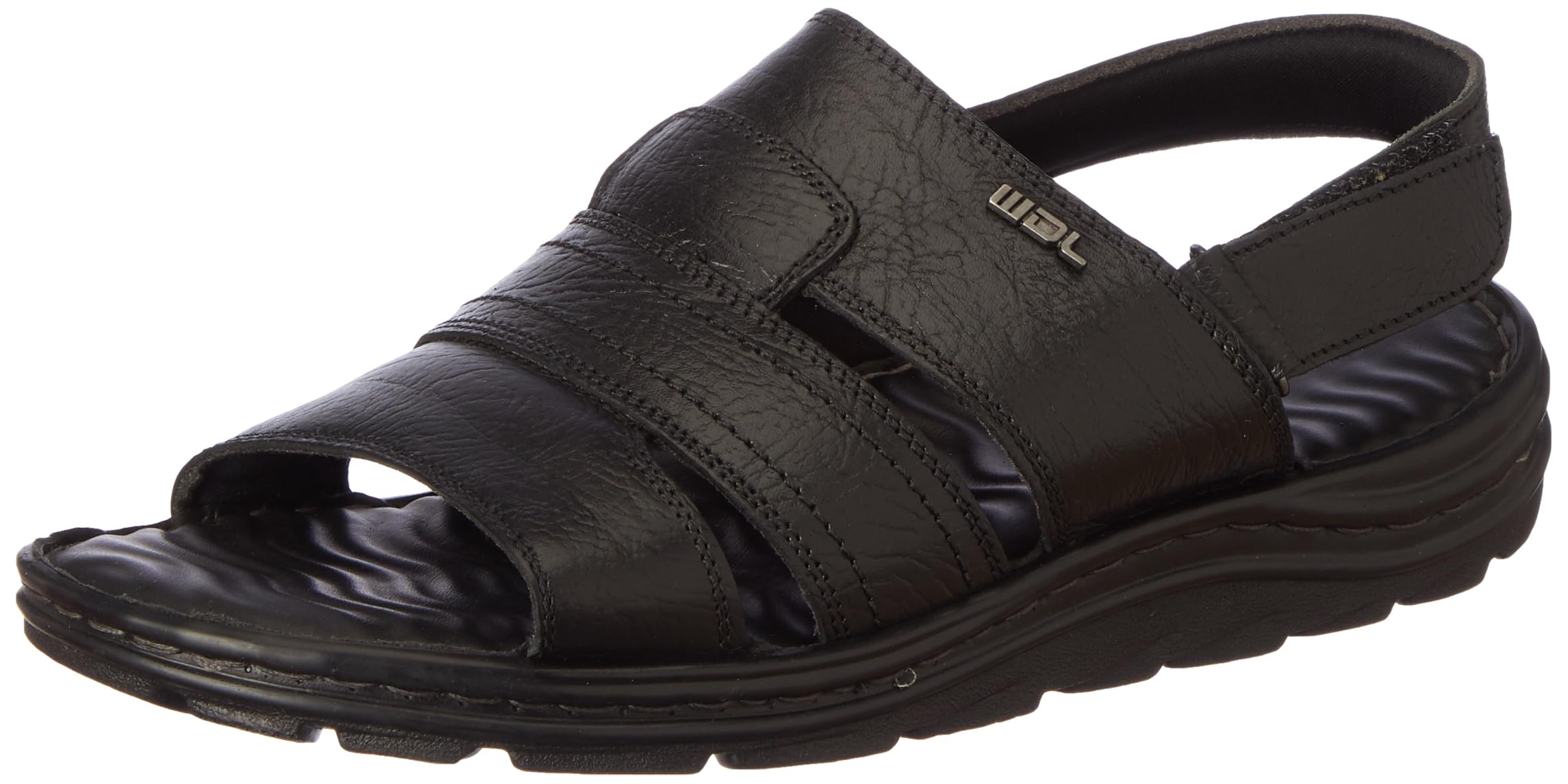 Woodland Mens Black Sandal-9 Kids UK (GD 4143021) (B0CB8HY3W7) Amazon Price History, Amazon Price Tracker