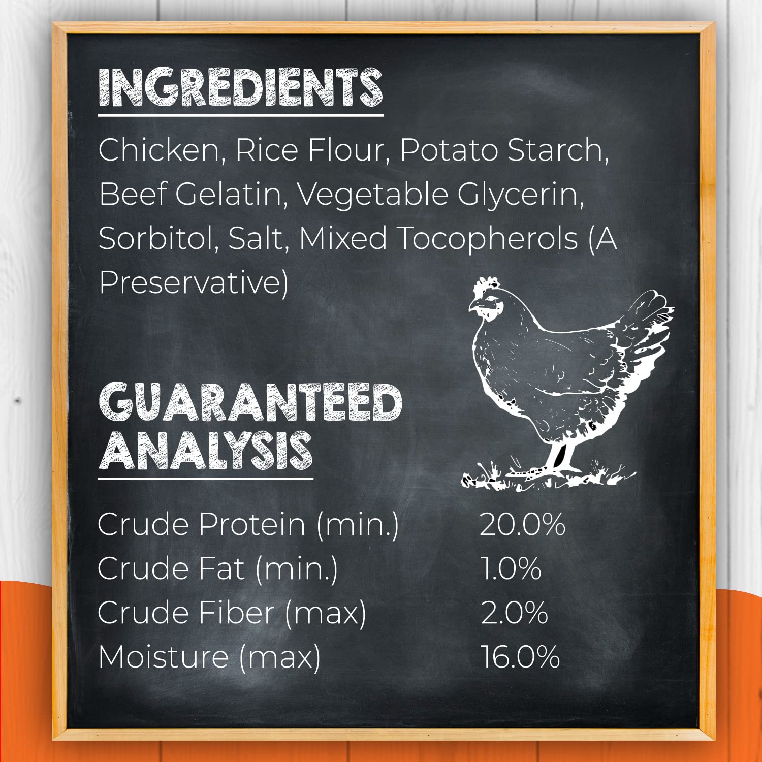 Canine Naturals Chicken Recipe Chew – Rohlederfreie Hundeleckerlis – aus den USA erhöhtem Huhn – ganz natürlich und leicht verdaulich – 5 Packungen mit 17,8 cm großen Rollen für Hunde 22,7-34 kg