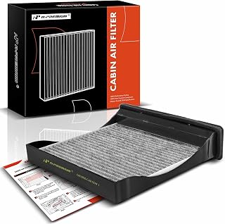 A-Premium Cabin Air Filter with Activated Carbon Compatible with Subaru Model - Crosstrek 2016-2017, Forester 2009-2018, Impreza 2008-2016, WRX 2012-2021, XV Crosstrek 2013-2015 - Behind Glove Box