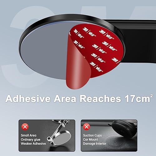 Miniatura 3 de Soporte de teléfono para Mag-Safe, soporte de teléfono para automóvil con adhesivo adhesivo, soporte magnético universal para automóvil, soporte de