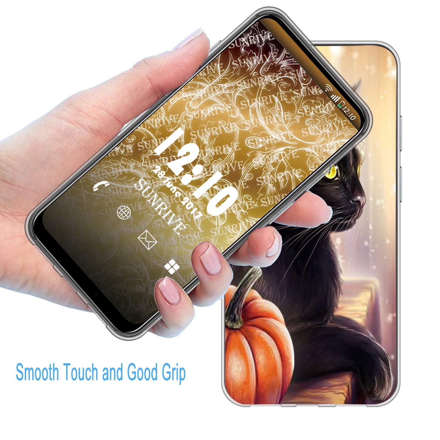 Sunrive Cover Per Wiko Lenny 4 Plus/Lenny 4+ 5,5 pollici, Custodia