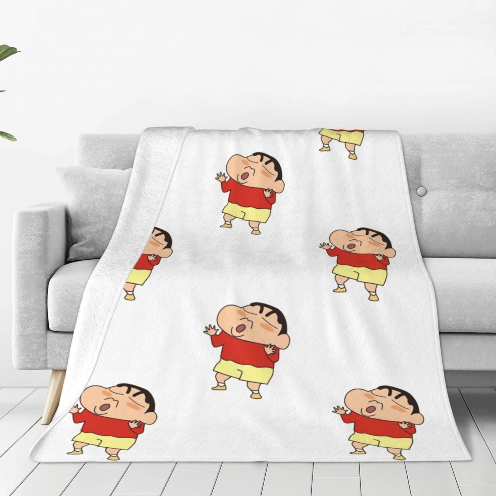 Amazon｜クレヨンしんちゃん 毛布 シングル 柔らかい ブランケット