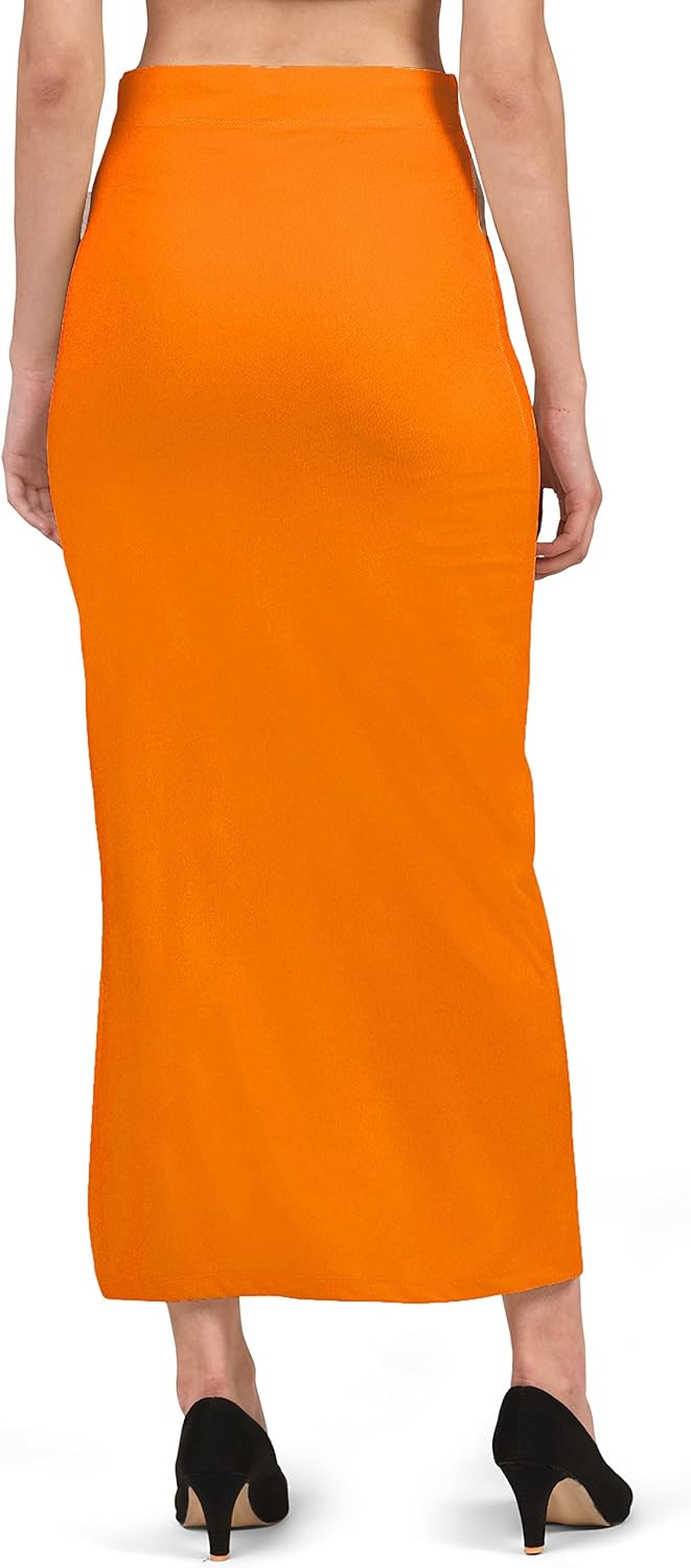 Mehrang Saree Shapewear Petticoat For Women, Shape Wear For Sarees Large Maroon … - Image 4