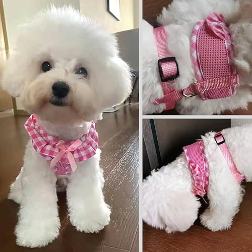 Miniatura 21 de SuperBuddy Arnés para perro de malla suave mejorado, arneses súper transpirables y ligeros para mascotas, para cachorros, perros al aire libre