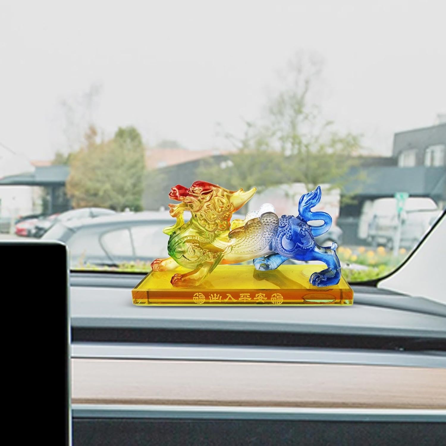 Car Aroma Ornaments Car Ornament Craft, Car Dashboard Decoration Car Perfume Seat for Car Dashboard Desktop, Large