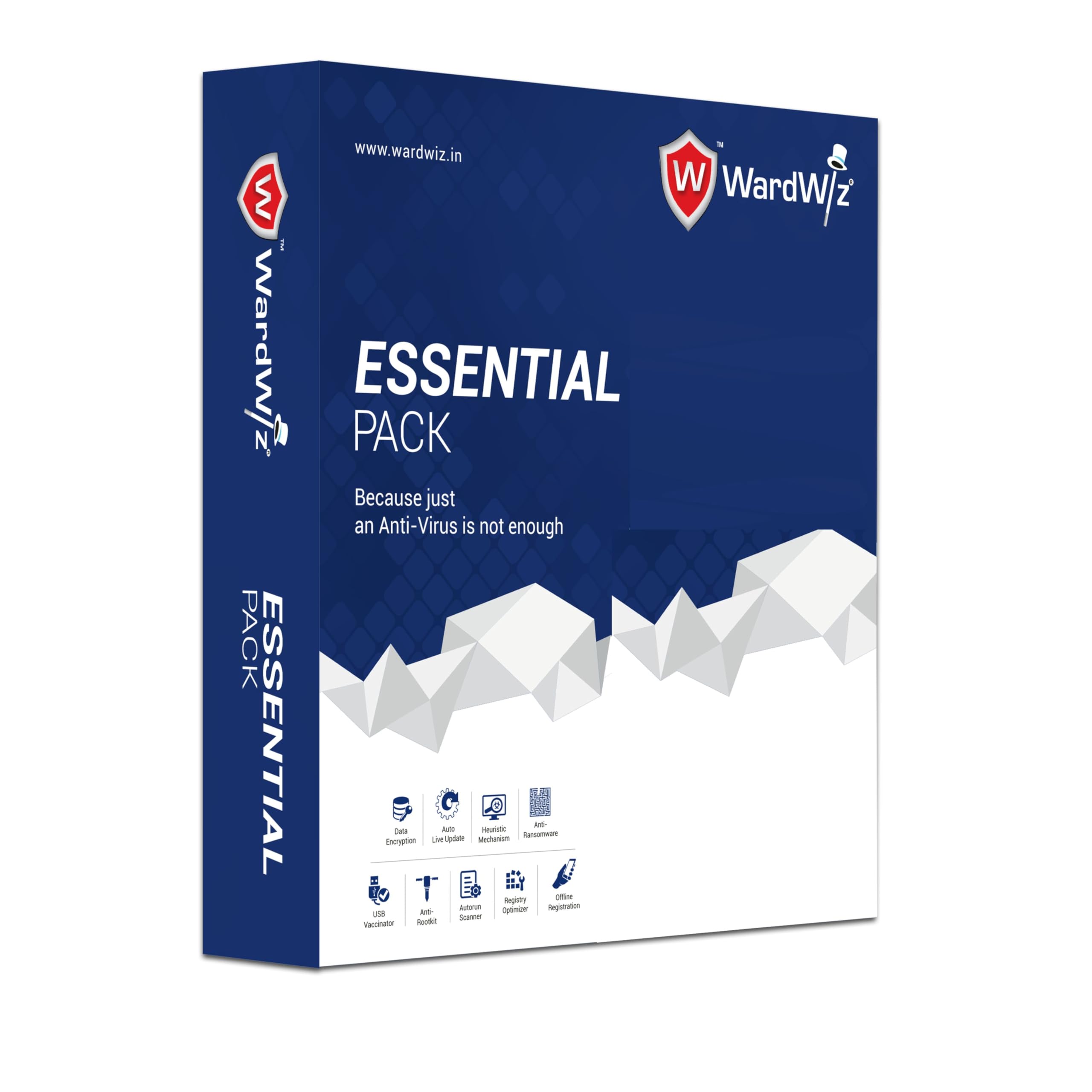 WardWiz Essential Antivirus for Windows (Email/Virtual Delivery in 1 Hour) | 1 User | 1 year | Advanced Digital Security | Anti-Rootkit, Email Scan, Data Encryption | Valid for 1 Year-image-33
