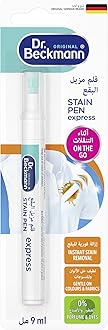 Instant Stain Remover Pen, Quick & Easy Spot Cleaner for Clothes, Portable Travel Size, Works on Food, Drink & Makeup Stains, 9ml