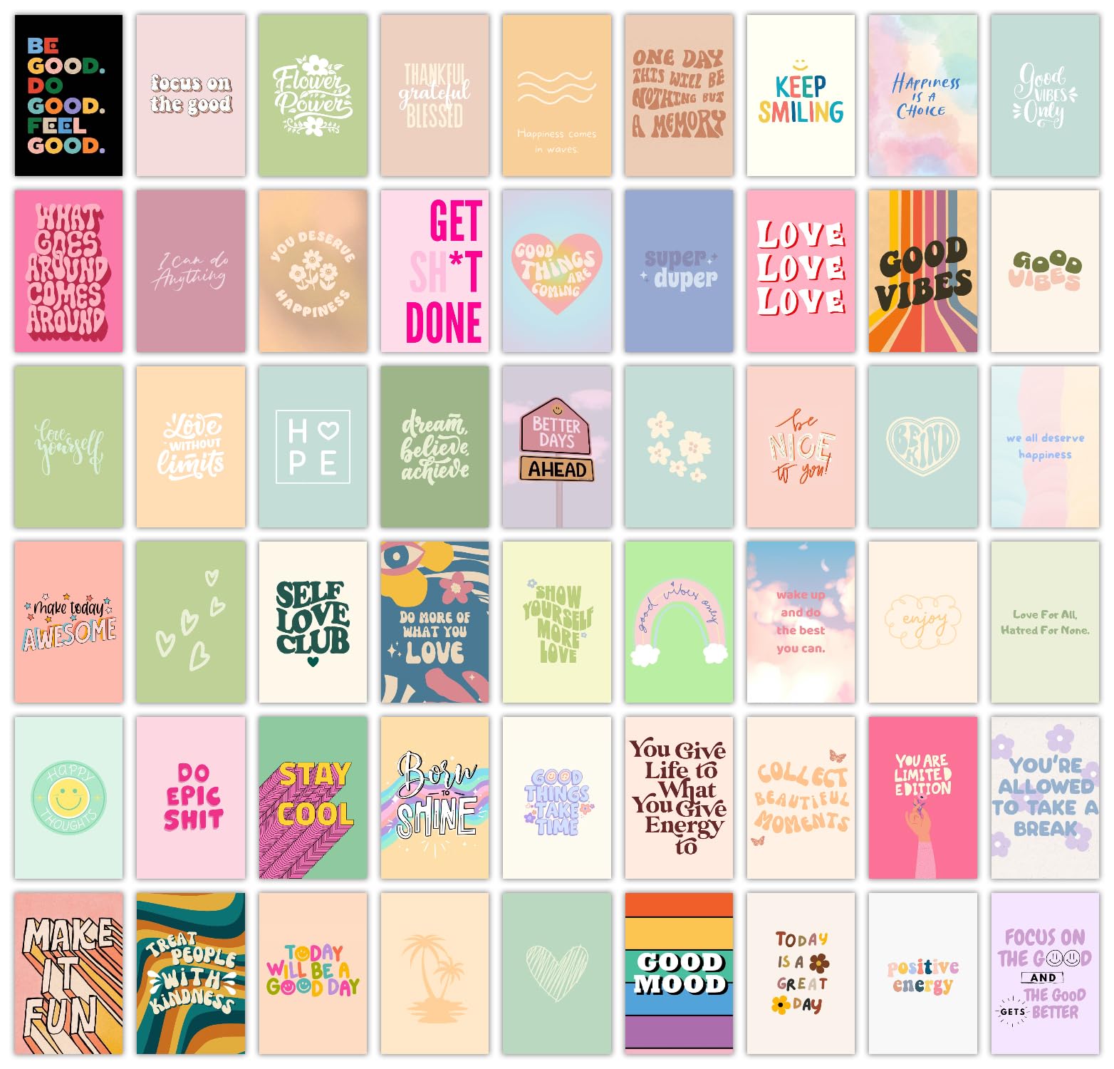 Superhero Wall Collage Kit - 54 Posters -10