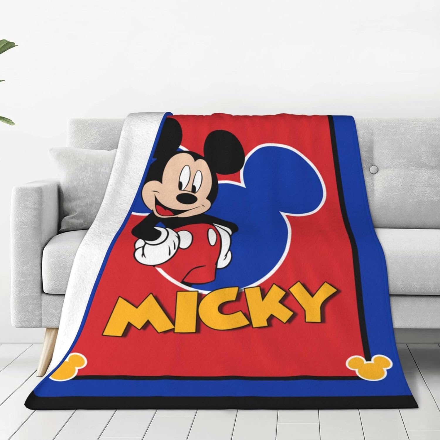 Cartoon Blanket Cute Anime Blanket Suitable for Sofa Living