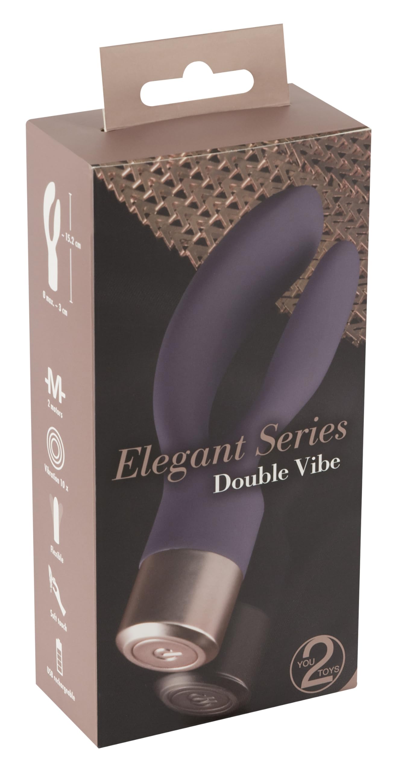 You2Toys Elegante Vibratore Rabbit - 180 Gr