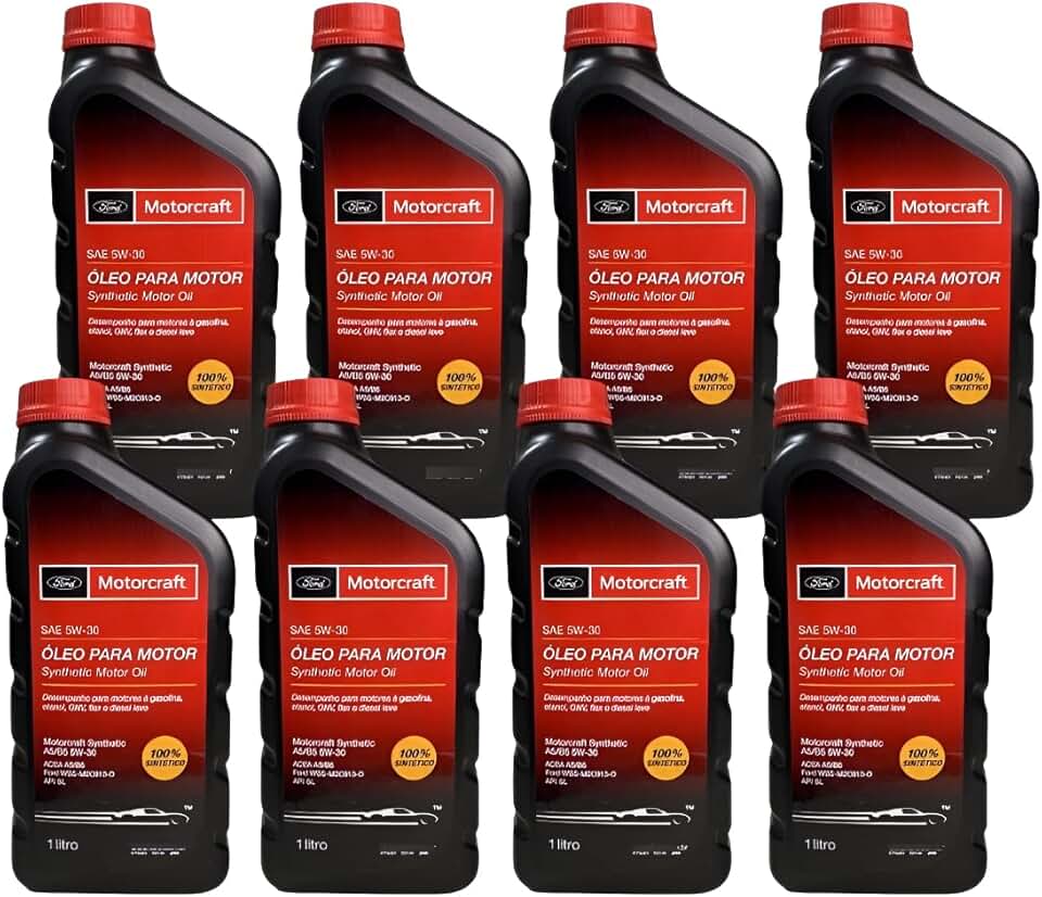 Kit de Troca de Óleo Motorcraft 5w30 para Ranger 2.2L e Transit 2.2L- 8 Litros
