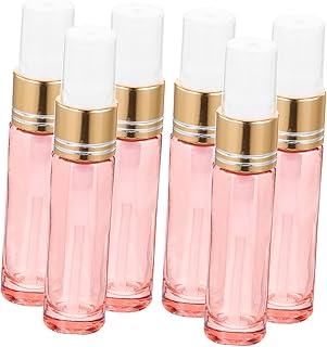 Ipetboom 6pcs Glass Spray Bottle Refillable Pen Spray Bottles Travel Perfume Containers Mini Spray Bottles Travel Size Spr...