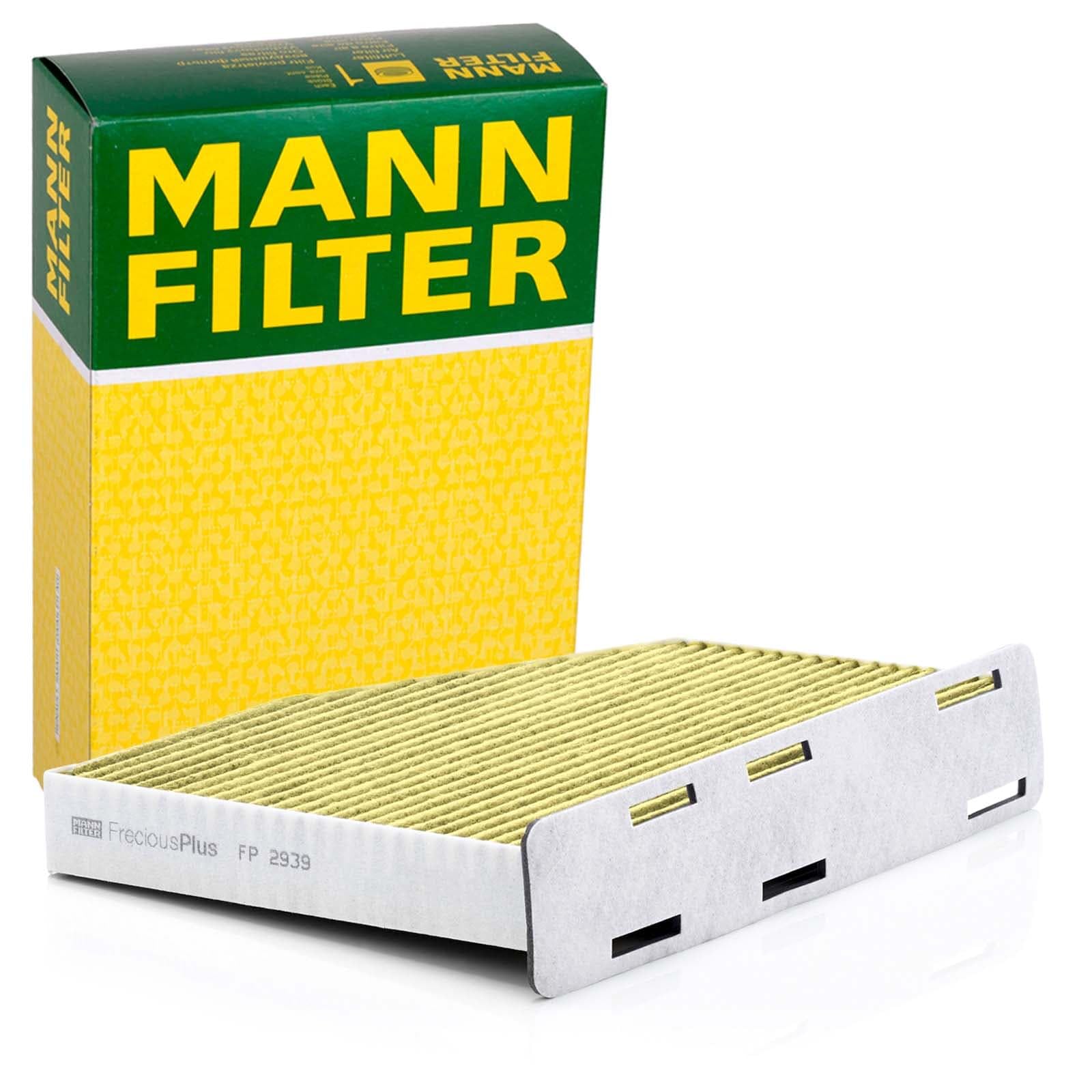 Mann Inspektionspaket+5L Mannol 504 5W-30 Öl | FP2939 ( LAK181)+C35154+HU7008Z+588.670.001+MN1801 passend für Golf 6 A3 Tdi