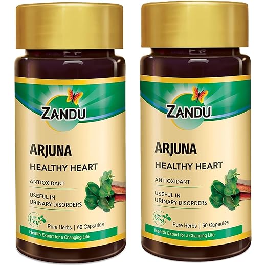 Zandu Arjuna Capsules Helps to Maintain a Healthy Heart whil