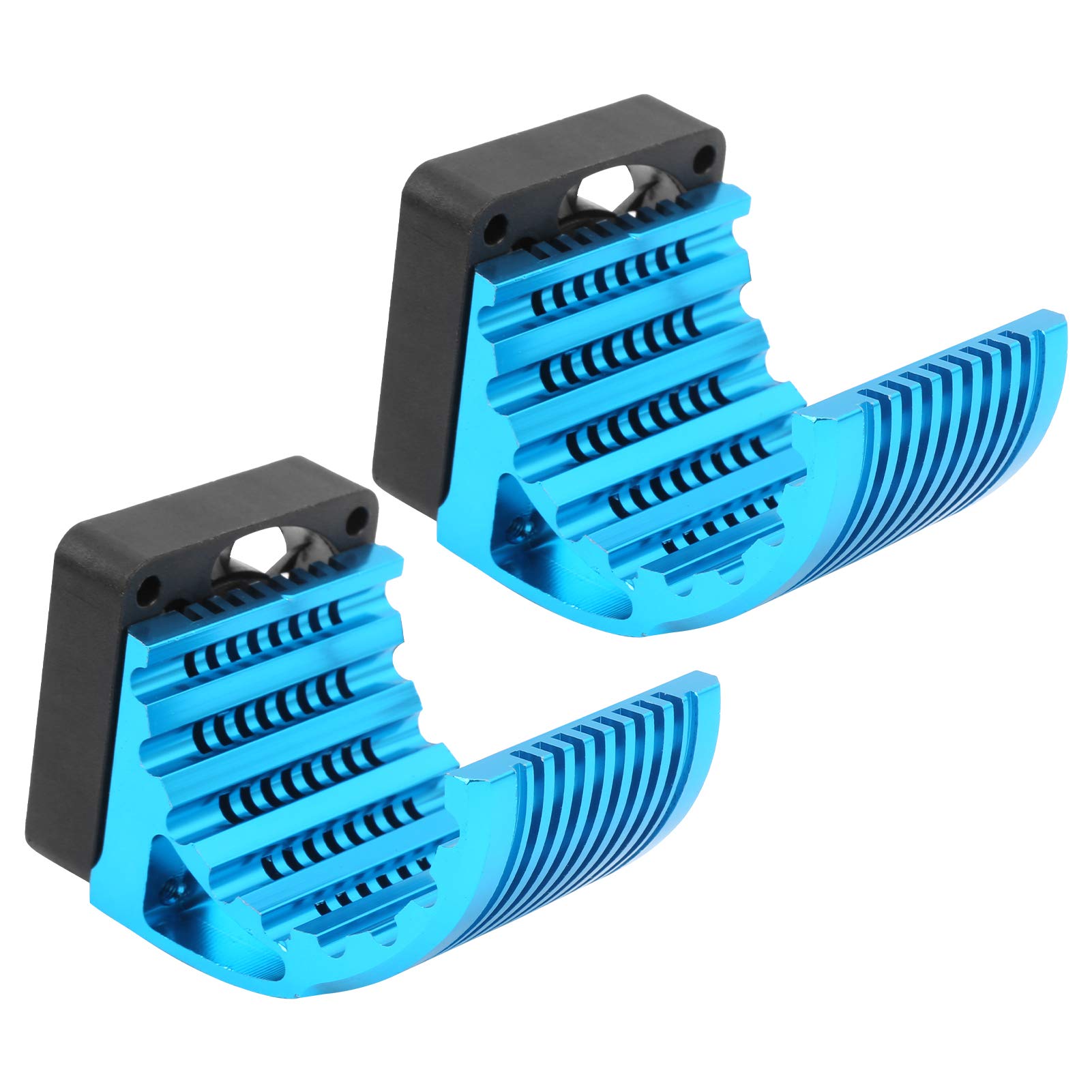 RiToEasysports 2Pcs RC Motor Heatsink, 42MM Universal Aluminum Alloy Brushless Motor Cooling Fan for Remote Control Car