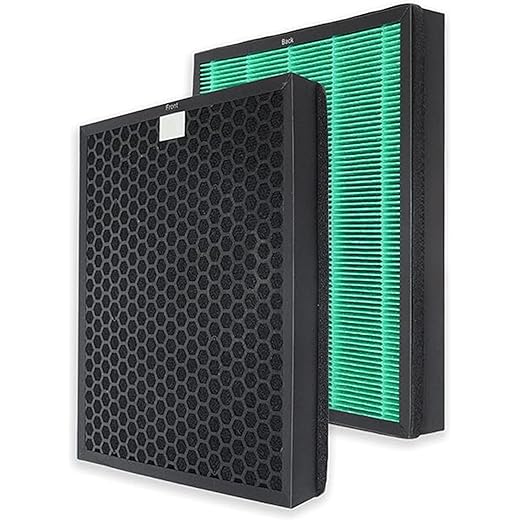 TROO Air Purifier Filter Kit HEPA & ACTIVE CARBON Compati