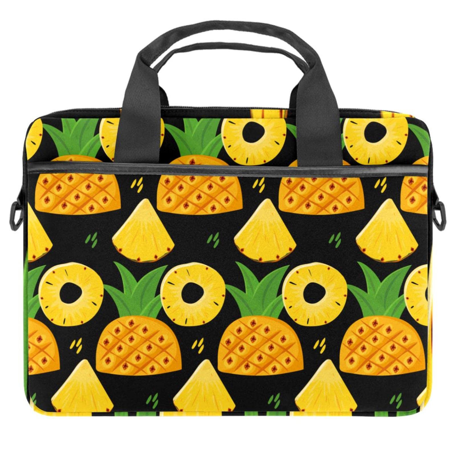 Bolsa protectora de portátil con estampado multicolor de París y acabados resistentes 7