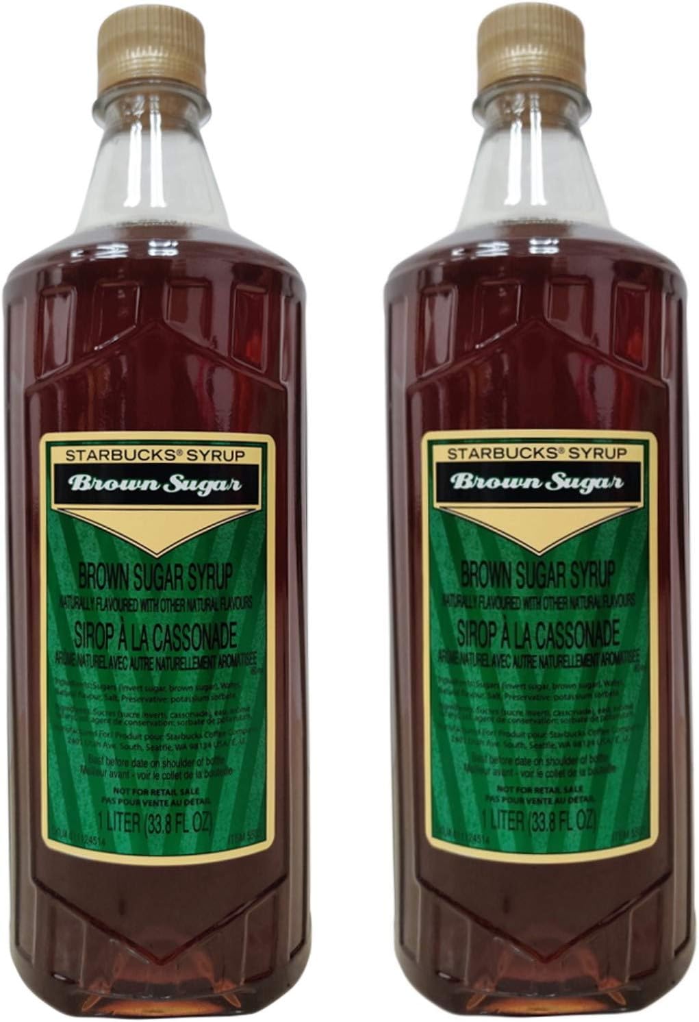 StarbucksFlavored Syrup (Brown Sugar, 2 Bottle Pack)