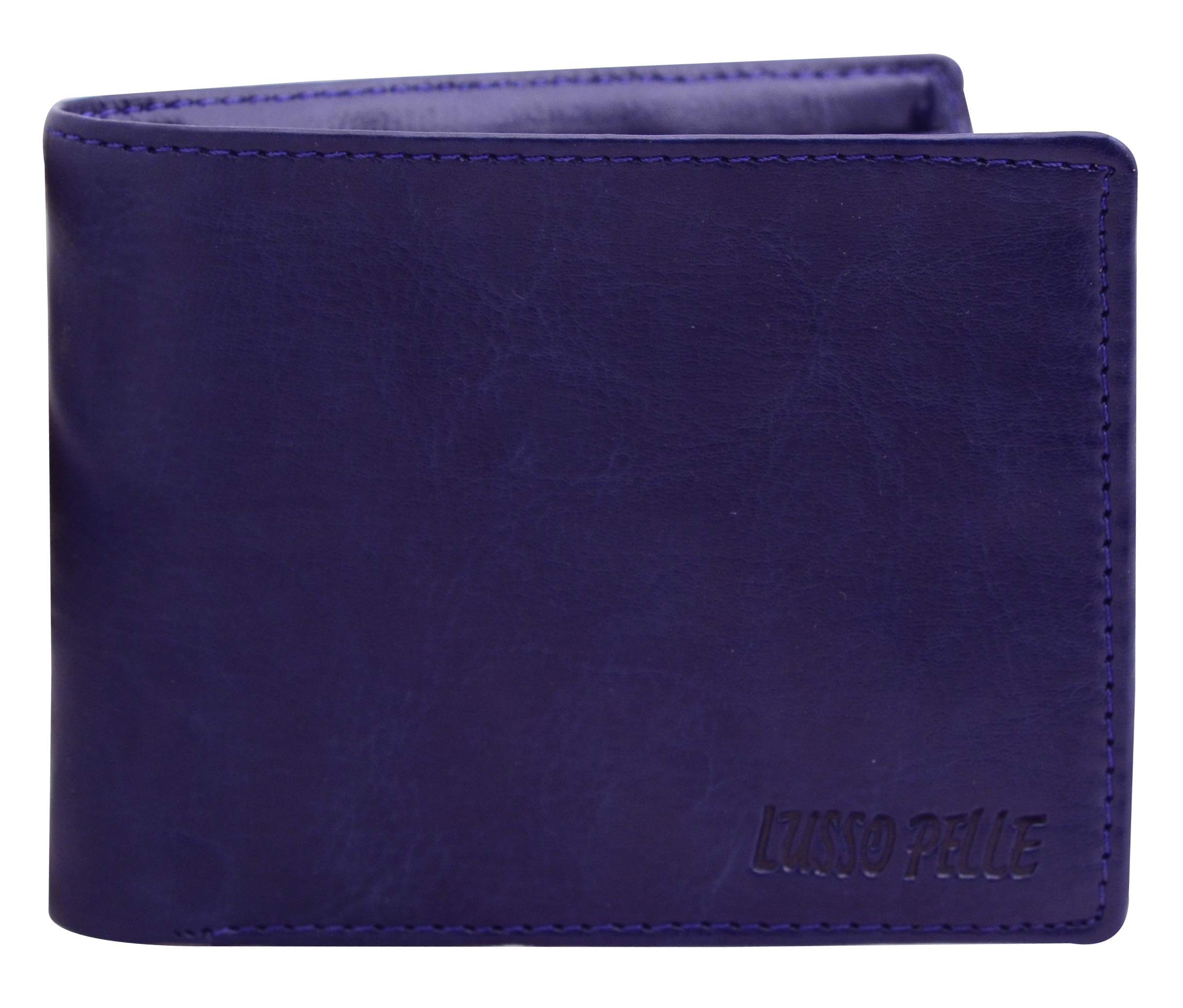 Blue Synthetic Men's Wallet (BANQLYN528)-image-14
