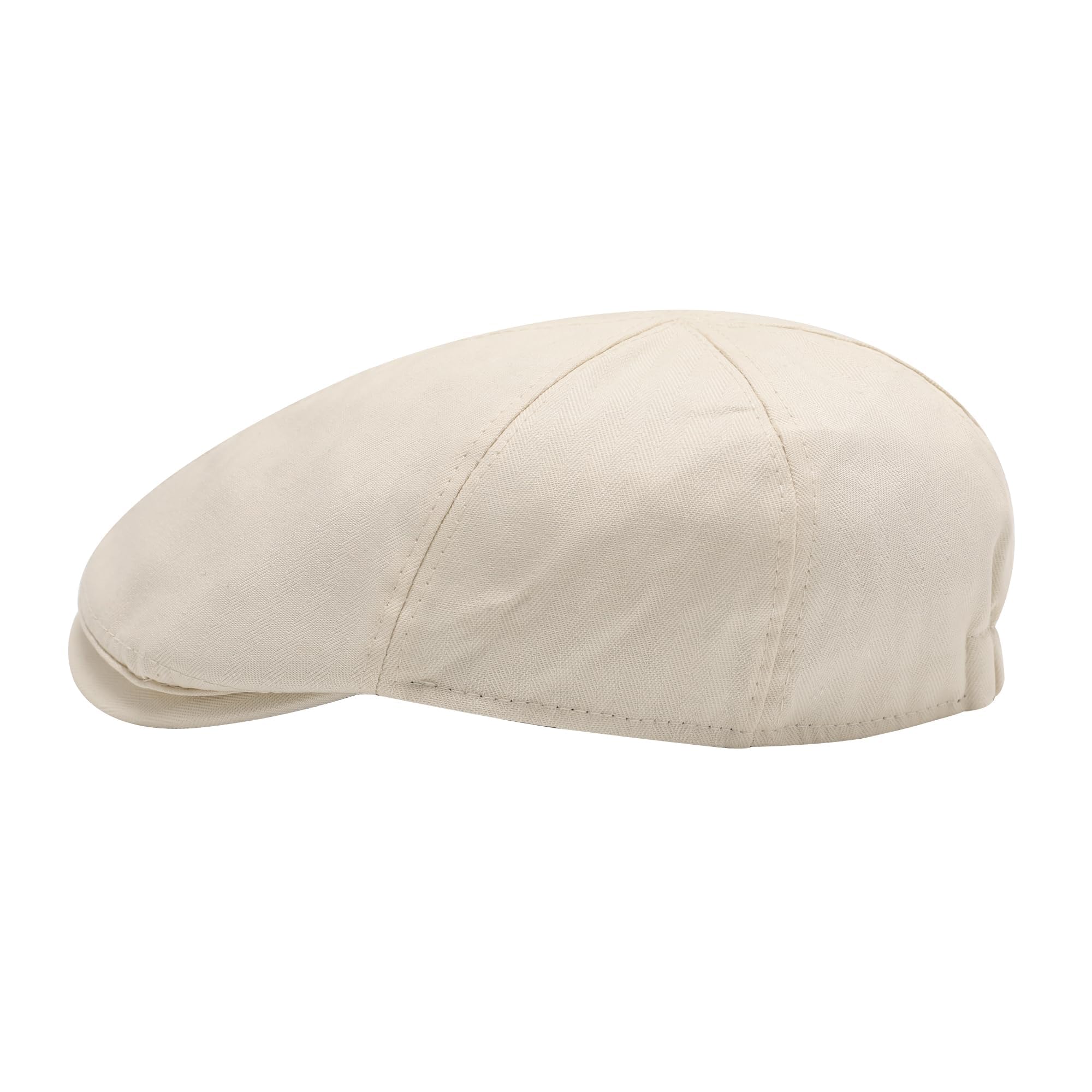 ZLYC Summer Ivy Casquette Plate en Coton pour Homme