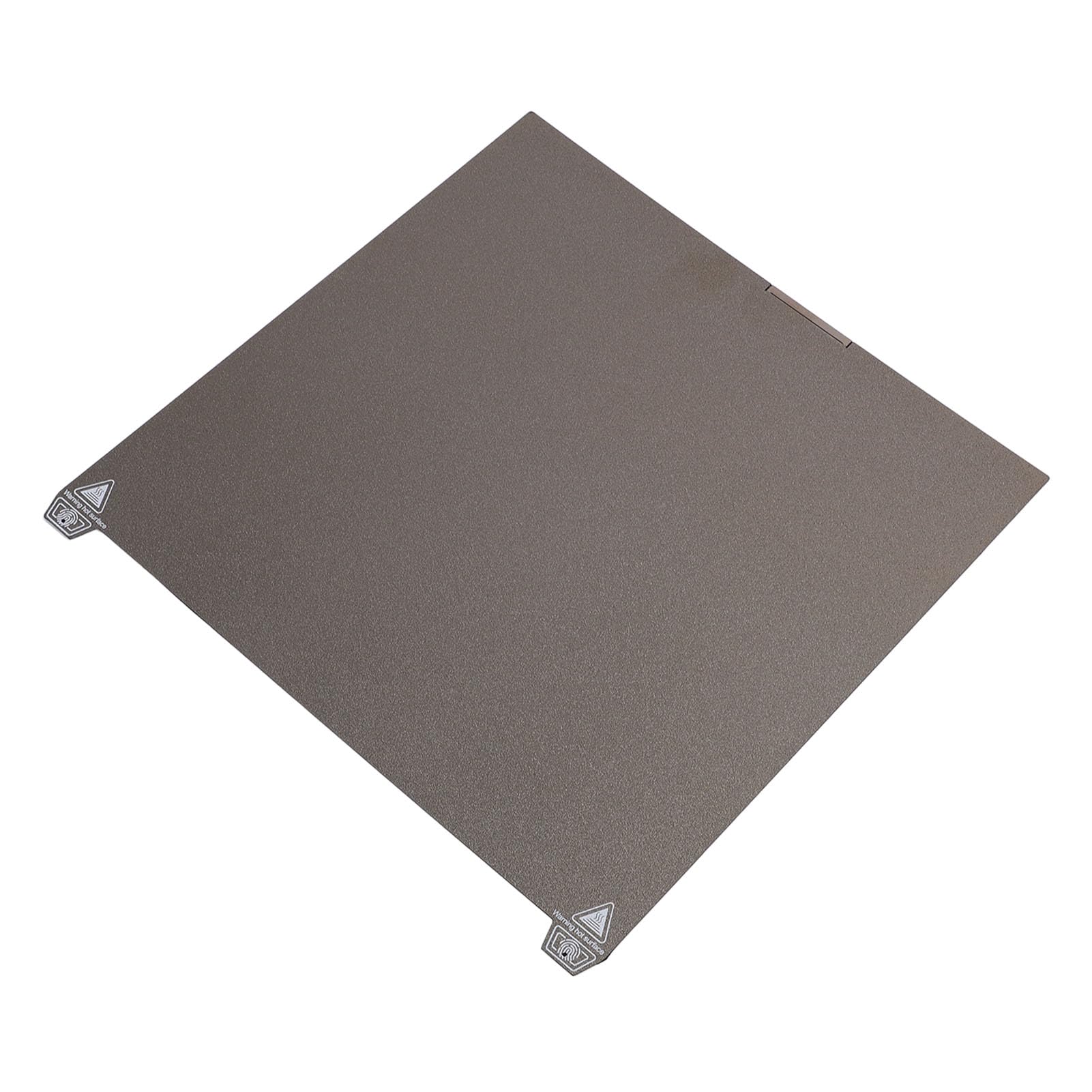 Bewinner Piano di Stampa per Stampante 3D da 370x370 Mm, Piastra di Costruzione Flessibile Magnetica con Texture Opaca Rivestita in PEI e Adesione con Motivo a Stella PEY per K2 Plus