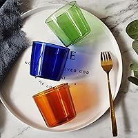 Vista 6 de Juego de jarras de agua de vidrio para mesita de noche con taza, jarra de vidrio con tapa para enjuague bucal para dormitorio, baño, jugo, vino