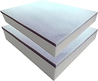 Vista 13 de Foamma Acolchado de espuma tapicera de alta densidad de 2" x 20" x 20", almohada personalizada gruesa, reemplazo de cojín para silla y sofá