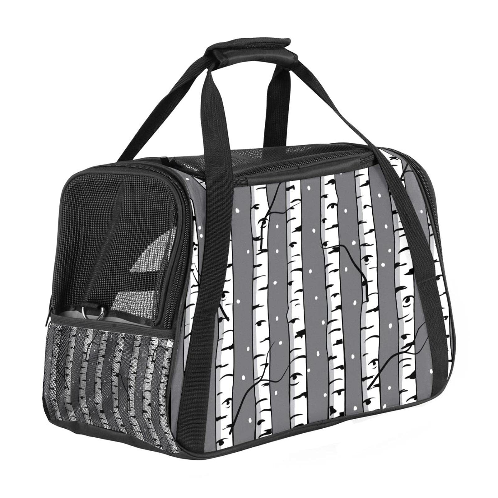 Sac de transport pour animal approuvé avion chat chien lapin souple
