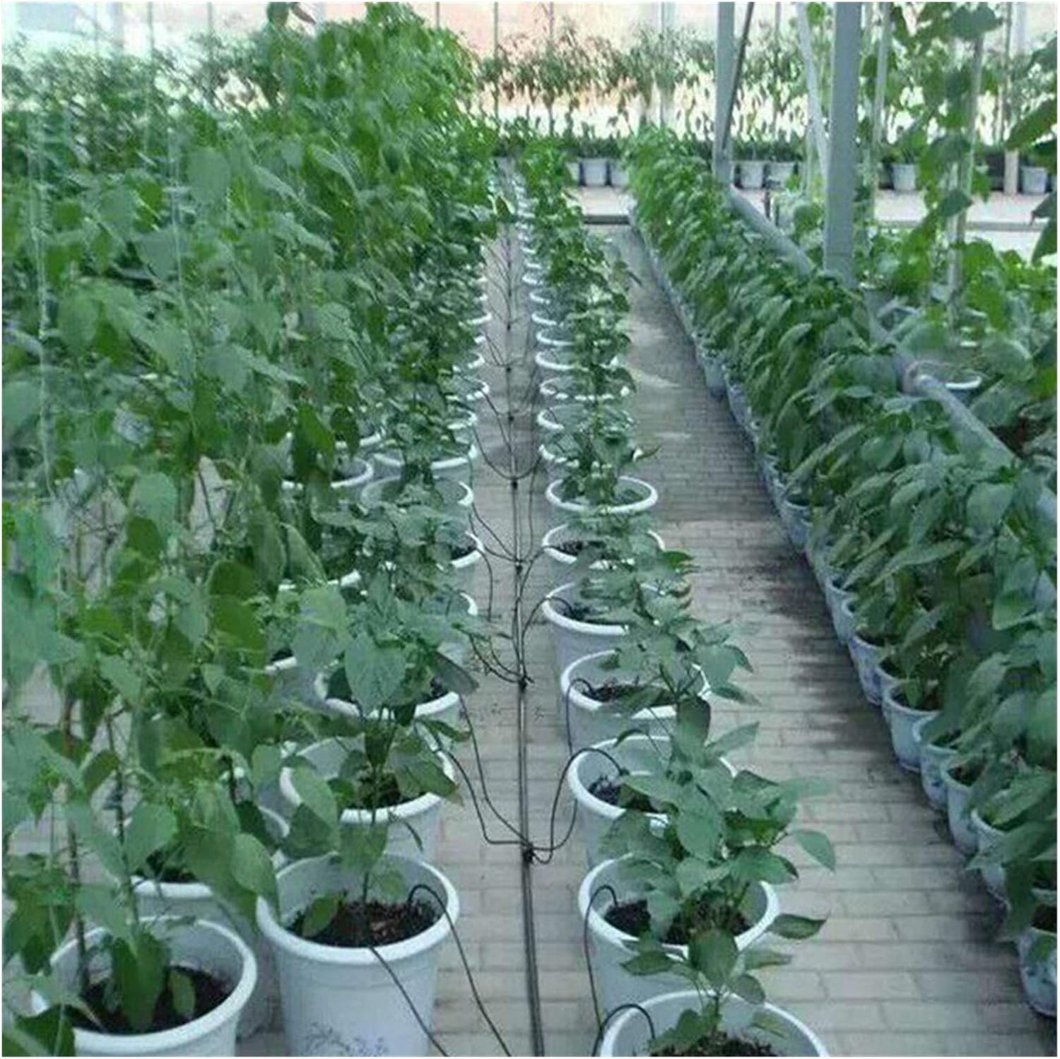 Gardening Watering System Tools 50 cm Hose 4 Curved Blue Arrow Drip Irrigation Emitter Kit Bonsai Flower Plant Drip Irrigation Dripper Water Saving (Color : 15PCS)