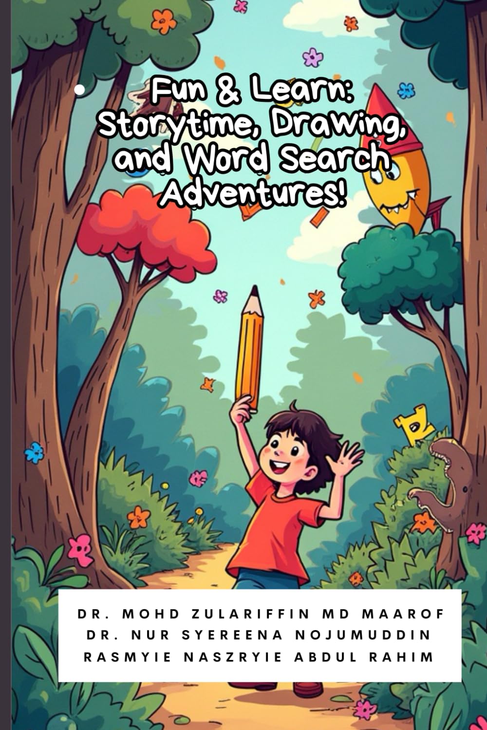 Fun & Learn: Storytime, Drawing, and Word Search Adventures!