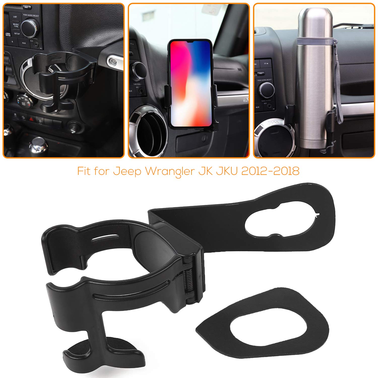 Buy 2 in 1 JK Drink Cup Phone Holder, Bolton Stand Bracket Holder for