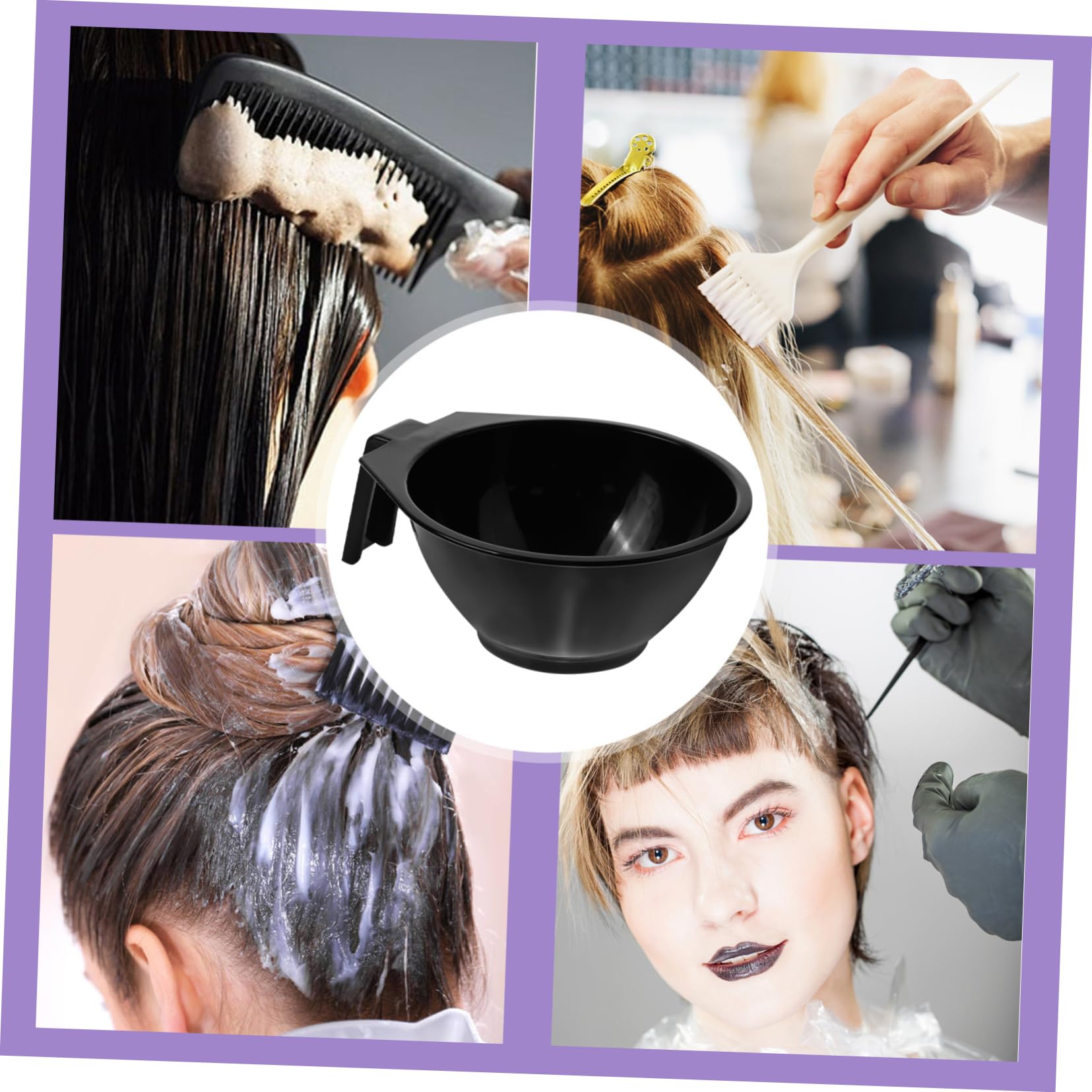 PACKOVE 15stücke Teiliges Haarfärbe-schalen Stabilem Für Haartönung Und Friseursalons Einfach Zu Reinigen Langlebig Und Anwendung