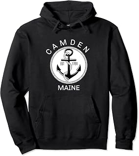 Camden Maine Souvenir Pullover Hoodie