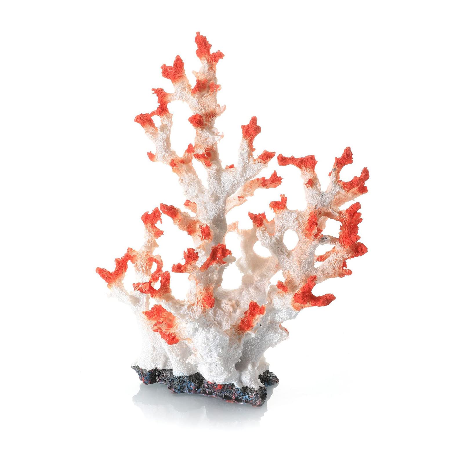 Planta de coral artificial para decoración de acuario, adorno submarino de resina no tóxica realista, decoración de acuario de imitación de coral falso