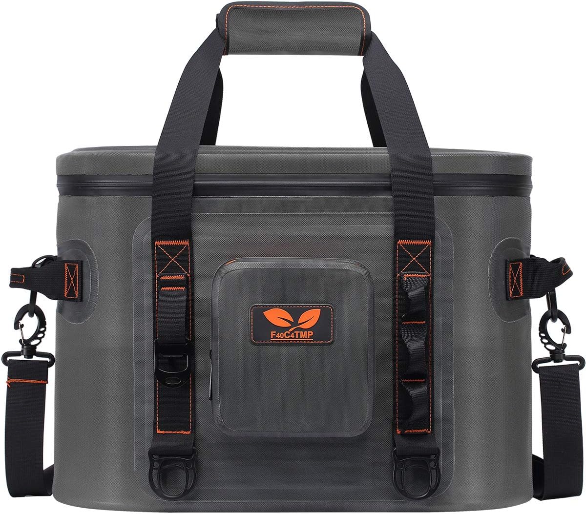 F40C4TMP Soft Cooler Bag 32 Cans, Leak-Proof Portable Insulated Cooler, Soft Side Carrier Cooler for Outdoor Fishing, Picnic, Trips