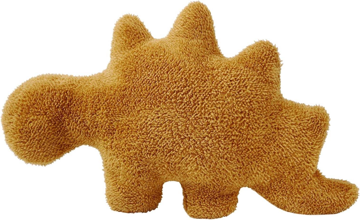 Isaacalyx Dino Nugget Pillow, 18 inch Soft Dinosaur Chicken Nuggets Pillow for Birthday Gifts, Dinosaur Theme Party Decorations