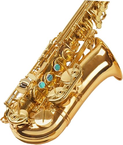 Miniatura 8 de ibasenice 3 unids saxofón botones clave trompeta reparación piezas saxofón clave incrustación instrumento musical accesorio válvula
