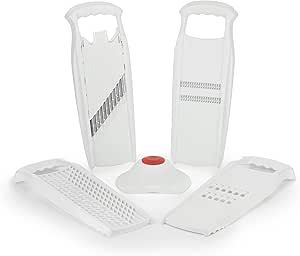 Börner Reiben Set 5-teilig - Küchenreiben Für Gemüse, Käse & Schokolade