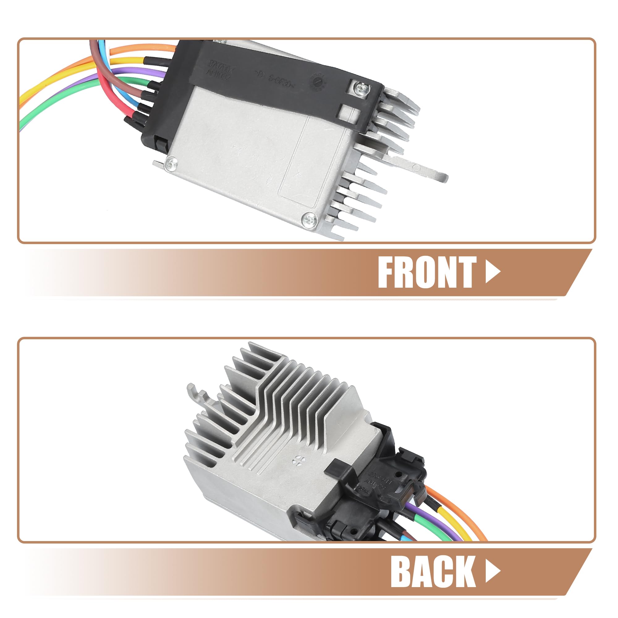 QUARKZMAN 1 Conjunto No.8E0959501Ag Control De Ventilador De Enfriamiento Del Motor Para Audi A4 02-05