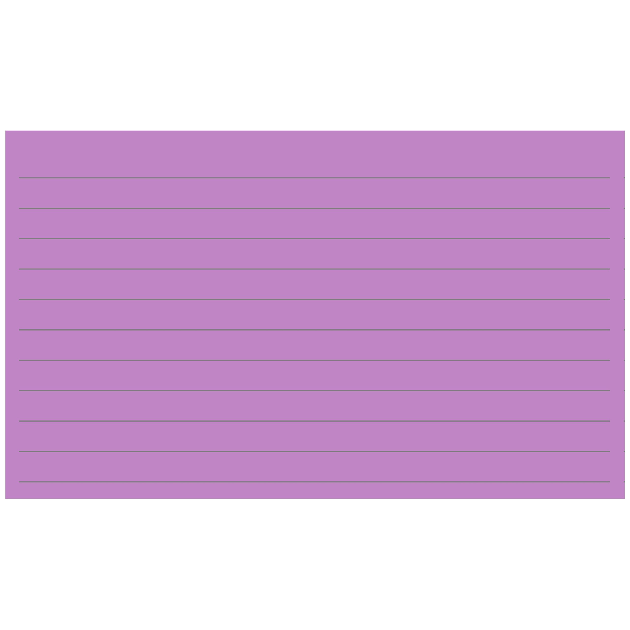 Purple Index Cards