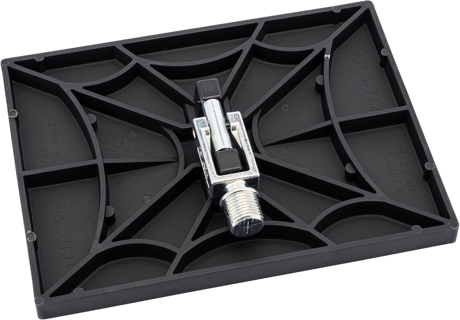 Black Widow #540 Pro Drywall Sander Head by Trim-Tex I No‑Flip Design, Quick‑Change System I Made In USA