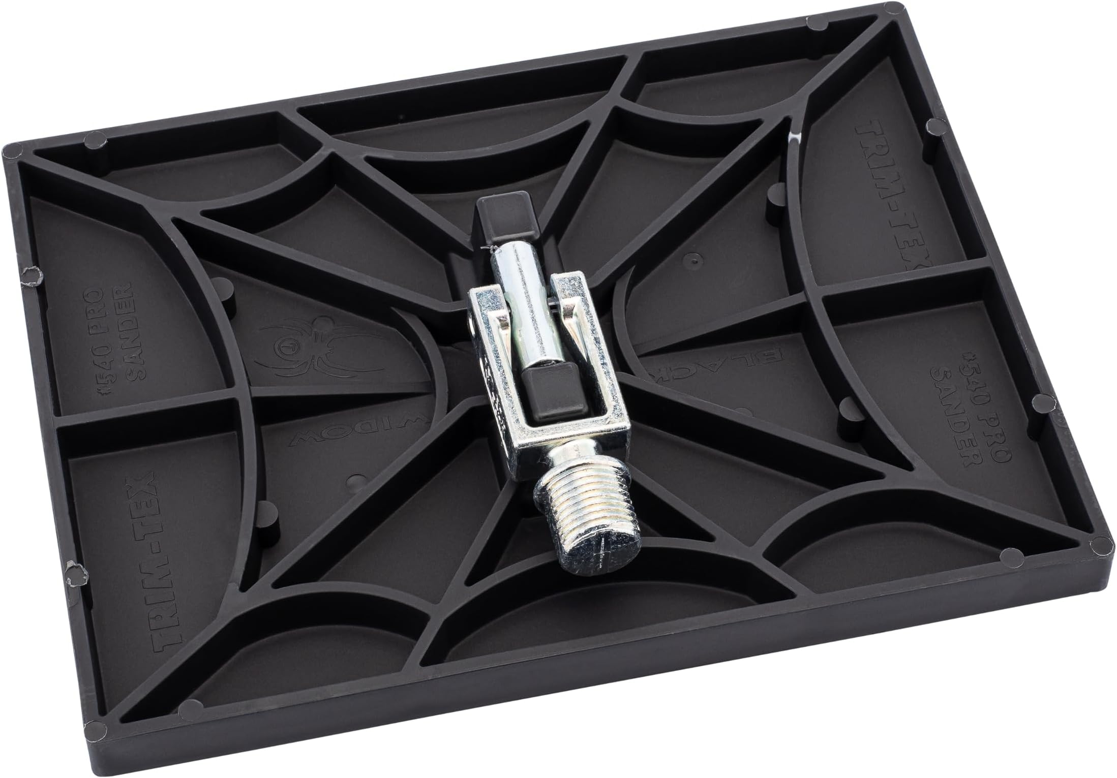 Black Widow #540 Pro Drywall Sander Head by Trim-Tex I No‑Flip Design, Quick‑Change System I Made In USA